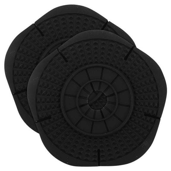 WEUVEB Black Wiper Hole Protector Covers Easy Install Prevents Water Accumulation 2Pcs