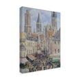 thumbnail image 2 of Trademark Fine Art 'Rue De Lepicerie Rouen' Canvas Art by Camille Pissarro, 2 of 2