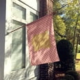 thumbnail image 2 of Caroline's Treasures BB7971CHF Lincoln Longwool Sheep Pink Check Flag Canvas House Size , Large, multicolor, 2 of 4