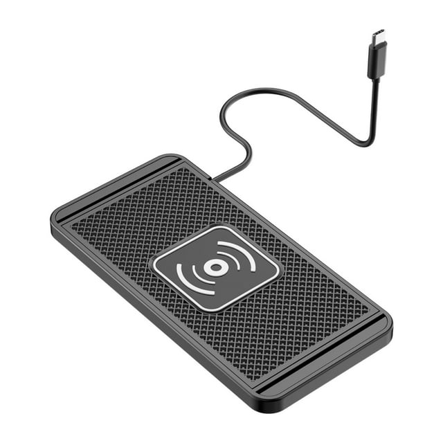 Almohadilla de carga inalámbrica para el automóvil versátil universal 5W/7.5W/10W/15W/20W (MAX) 0.3m tipo C