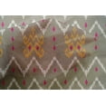 thumbnail image 4 of oneOone Cotton Silk Fabric Paisley & Chevron Ikat Printed Fabric 1 Yard 42 Inch Wide, 4 of 4