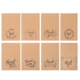 thumbnail image 1 of 16 Sets Thank You Cards Kraft Paper Thank You Gift Card Greeting Card for Small Business, 1 of 3