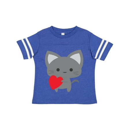 

Inktastic Heart Cat Gift Toddler Boy or Toddler Girl T-Shirt