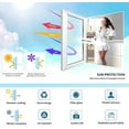 thumbnail image 4 of One Way Mirror Window Film Daytime Privacy lass Sticker Heat Control Sun Blocking Windows Tint Anti-UV Reflective Films for Home Office (23.6x78.7 inches, Silver), 4 of 8
