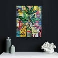thumbnail image 5 of Nawypu Framed Set of  Fashion Modern Graffiti Wall Art Colorful Street Art Canvas Painting - Perfume Bottle Posters Banksy Colorful Print Pop Art Pictures - Wall Decor -, 5 of 5