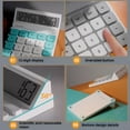 thumbnail image 3 of Calculadora Holotioee de escritorio de 12 dígitos con pantalla LCD grande, 3 of 5