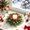 Multicolor5, variant on Brondbend Artificial Pine Needle Berry Candle Ring Wreath 12 Inch Christmas Candleholder Holiday Table Decor
