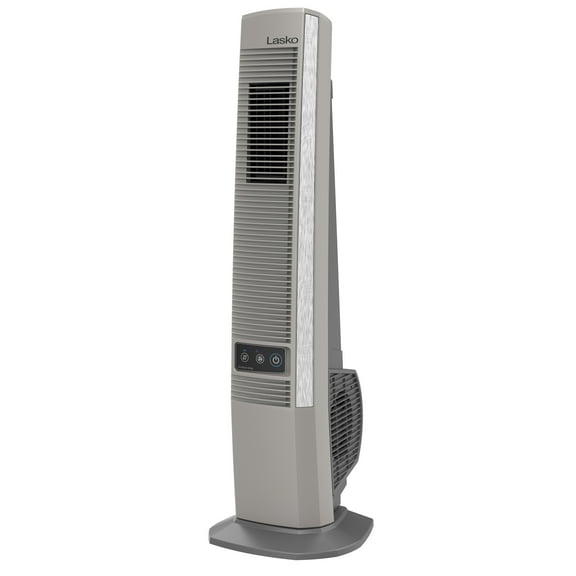 Lasko 42" 4-Speed Oscillating Tower Fan for Decks and Patios, 276 CFM, YF202