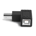 thumbnail image 2 of Adaptador Usb B Adaptador de extensión USB 2.0 tipo B macho a hembra Convertidor de 90 grados en ángulo recto Tmvgtek Para estrenar, 2 of 4