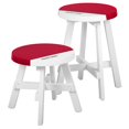 thumbnail image 1 of Ensemble de Tabourets Pantone de 2 Rouges, 1 of 13
