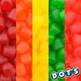 thumbnail image 6 of DOTS Individually Wrapped Candy - Original Gummy Candy Flavors - Cherry, Lime, Orange, Lemon & Strawberry - Gluten Free, Kosher & Peanut Free Gumdrops - Bulk 24ct, 2.2oz Dots Candy Boxes, 6 of 10