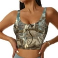 thumbnail image 2 of Picia Roman Chariot Horse Race Sports Bra for Women,Padded Strappy Sports Bras Medium Support Yoga Bra with Removable Cups,Running Yoga Bra-X-Large, 2 of 9