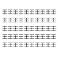 thumbnail image 2 of 50PCS Comb Binding Spine 16mm 3 Rings A4 PP Book Binder Spine Reports Presentations, 2 of 7