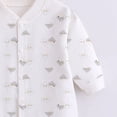 thumbnail image 4 of Akiihool Cute Newborn Girl Outfits Baby Girl Clothes Newborn Girl Outfit Infant Romper Jumpsuit Matching Hat Set Preemie Newborn 0 3 6 12 Months White,9-12 Months, 4 of 6