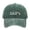 Washed Green, variant on Vintage Washed Cotton Dad Hat for Men, DAD Bass Fish Embroidery Adjustable Baseball Cap, Casual Outdoor Fishing Hat for Father Gift