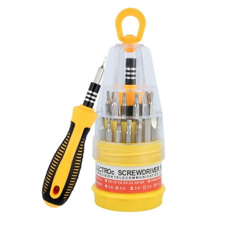 

Precision 31In1 Screwdriver Bits Set with Handle Fit For Watches Phones Repair