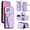 Purple, variant on ELISORLI Luxury Wallet Case for T-Mobile Revvl 7 5G with Tempered Glass Card Slots Flip Purse & Shoulder Strap, Card Holder Stand Phone Cover for Tmobile Revvl7 T Mobile Revel Tmo Revell Rebel Black