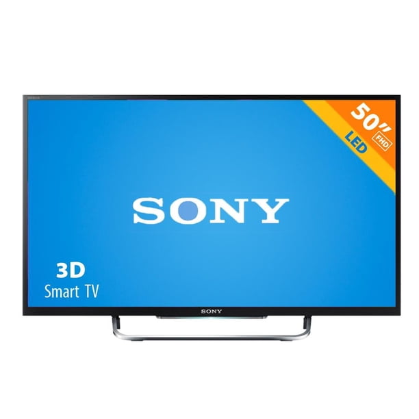 TV Sony 50 Pulgadas 1080p Full HD Smart 3D LED KDL-50W800B