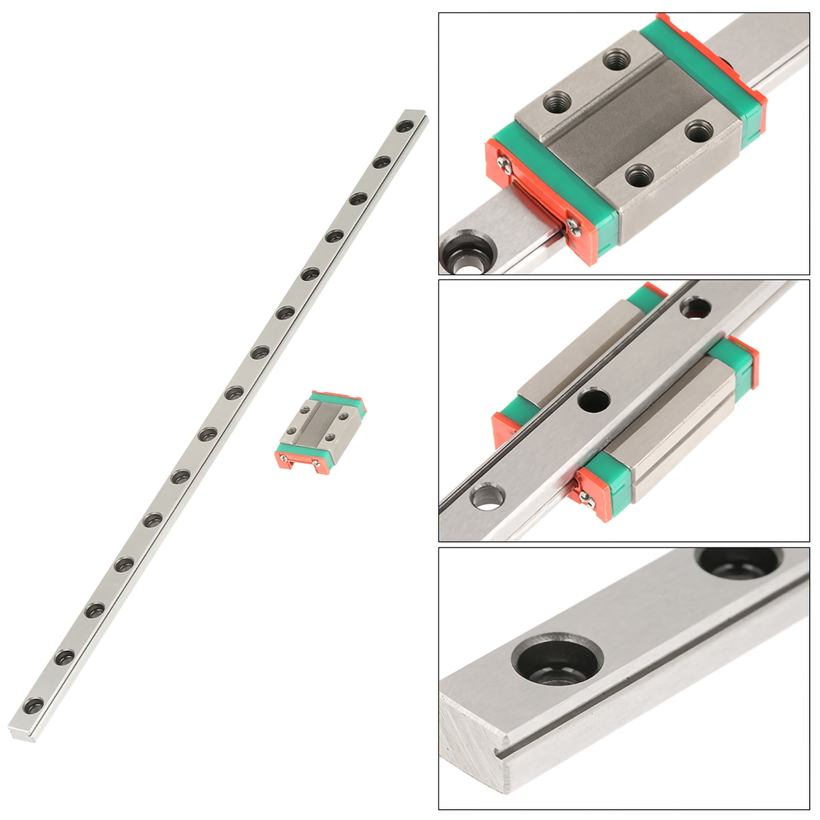 Linear Sliding Rail 300mm / 11.8inch Linear Sliding Guideway Linear