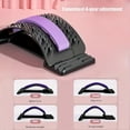thumbnail image 2 of 1pc Back Stretcher Massager, Back Massage Neck Stretcher, Back Pain Relief, Back Cracker Board, Posture Corrector, Back Massage, 2 of 4