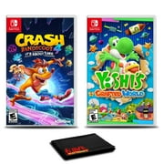 Crash Bandicoot 4: It's About Time and Yoshi's Crafted World - Two Game Bundle For Nintendo Switch