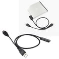 thumbnail image 1 of Cable Adaptador Convertidor Dual USB 2.0 A , Cable Adaptador USB A Delgado De 13 Pines Compatible Con La Conveniencia De Intercambio En Caliente Para Unidad De CD DVD ROM, 1 of 7