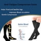 thumbnail image 1 of 5Pairs Unisex Infused Anti-Fatigue Compression Socks Varicose Vein Stocking, 1 of 2