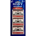 thumbnail image 2 of Microcassette Sony 3MC-60B, 60 minutos, paquete de 3 unidades para dictado, 2 of 2