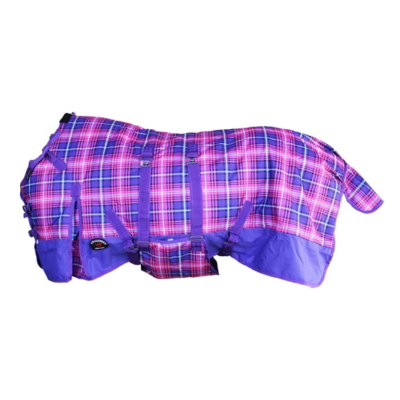 74" 1200D Horse Turnout Waterproof Heavy Weight Winter Blanket 598B