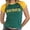A-Green93, variant on Yuanlong Women's Tshirts Letter Print Crew Neck Short Sleeve Slim Fit T Shirt Summer Casual Outerwear Streetwear Tee Shirts