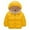 Yellow, variant on REDARER Baby Toddler Padded Hooded Jacket Boys Girls Winter Coat Insulated Plush Lined Outerwear Warm Clothing,Size:3-4 Years