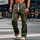 thumbnail image 2 of Pantalones cortos informales de verano para hombre: pantalones de 5 minutos, estampado moderno, talla grande, poliéster, para uso diario y trabajo al aire libre, 2 of 8