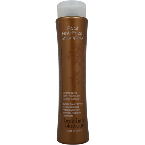 Acai Anti Frizz Shampoo by Brazilian Blowout for Unisex - 12 oz Shampoo