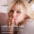 thumbnail image 3 of L'Oréal Paris Lumi Le Glow Tint, Skin Tint Foundation, 3 of 8