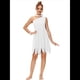 thumbnail image 2 of Vestido de un Solo Hombro con Dobladillo Irregular para Mujer, Disfraz de Fiesta de Halloween L, 2 of 7