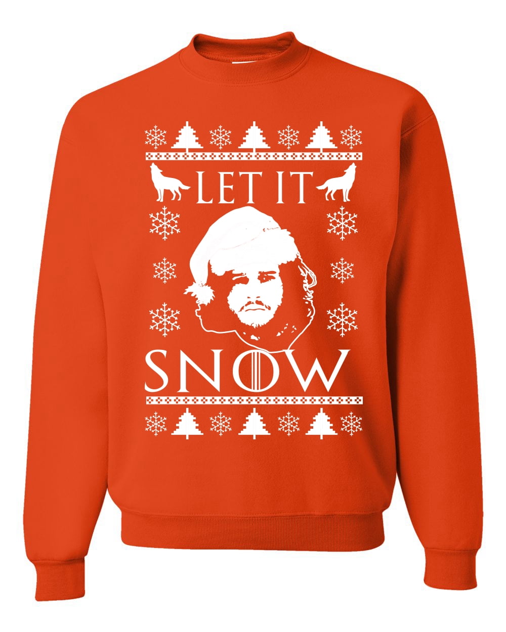 walmart sweater let it snow