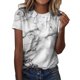 thumbnail image 1 of Gibobby Playera Corte clásico para Mujer Camiseta sin mangas con cuello redondo y estampado y color agua diario para mujer, camisetas entrenamiento manga co(D,XL), 1 of 4