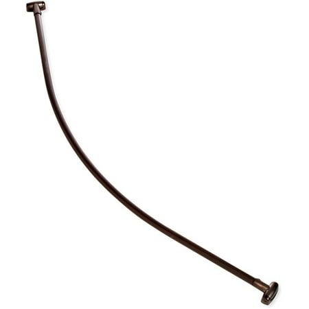 Crescent Shower Rod 5 Stainless Steel