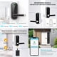 thumbnail image 4 of Chapa para Puerta OmniKeySilver 1 Pza NFC Biométrico NIP App Móvil Pilas 4xAA No Incluidas USB Negro y Plateado., 4 of 4