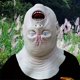 thumbnail image 3 of Halloween Horror Alien Upside-down Head Mask, Old Man Head Cover Zombie Devil Masks For Men, 3 of 4