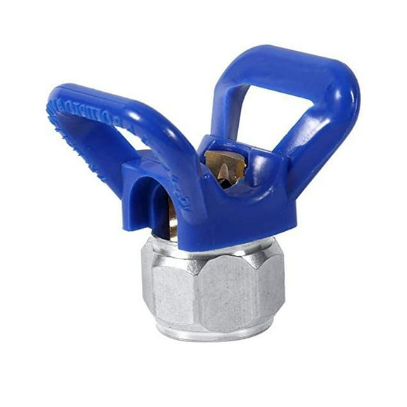 246215 Blue Reversible Spray Tip Nozzles HandTite 7/8-Inch Tip Guard Base for Airless Paint Spray Guns