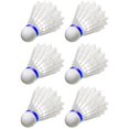thumbnail image 2 of Canon Sports Nylon Badminton Shuttlecocks , PVC Base , For International Tournament | White , Pack Of 6, 2 of 2