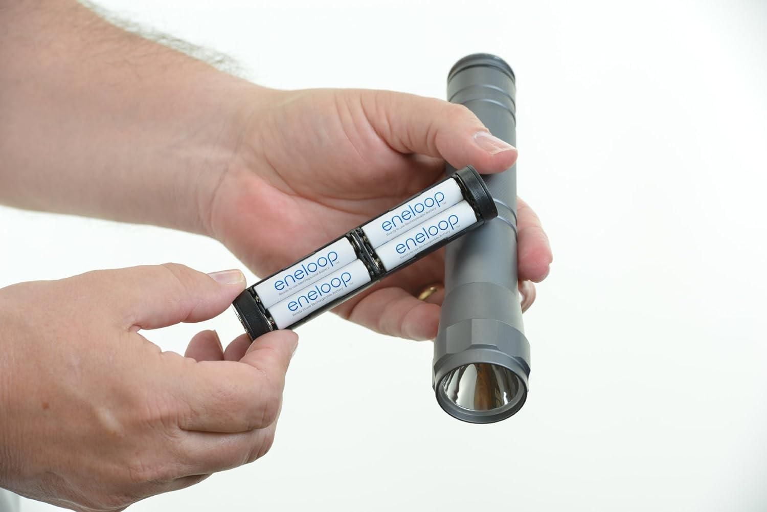 Panasonic Eneloop Piles rechargeables pré-chargées AAA 2100 cycles Ni-MH, (Paquet de de 16)