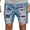 Shorts Set, variant on Mens Pajama USA Flag Pants or Boxer Shorts and Top, Shorts Set, Size: M