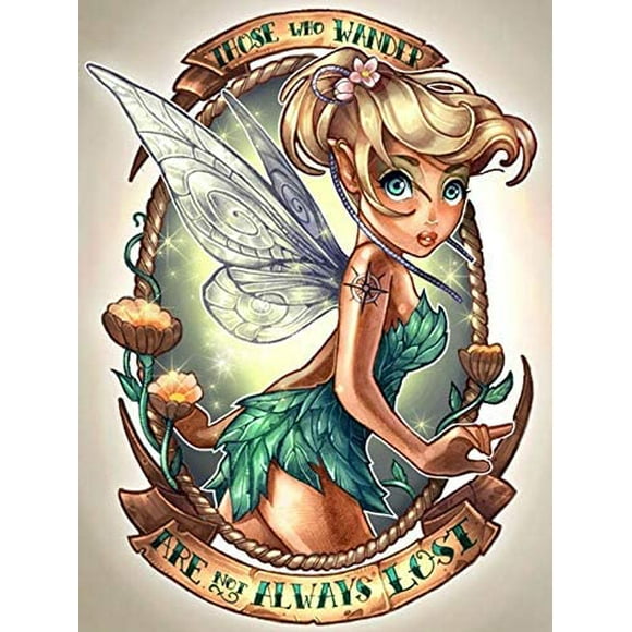 DIY 5D Diamond Painting Number Set Princess 40x40CM Full Round Drill Diamond Artist Wall Decoration Children's Adult Art kit Handcraft Living Room Bedroom Decoration painting