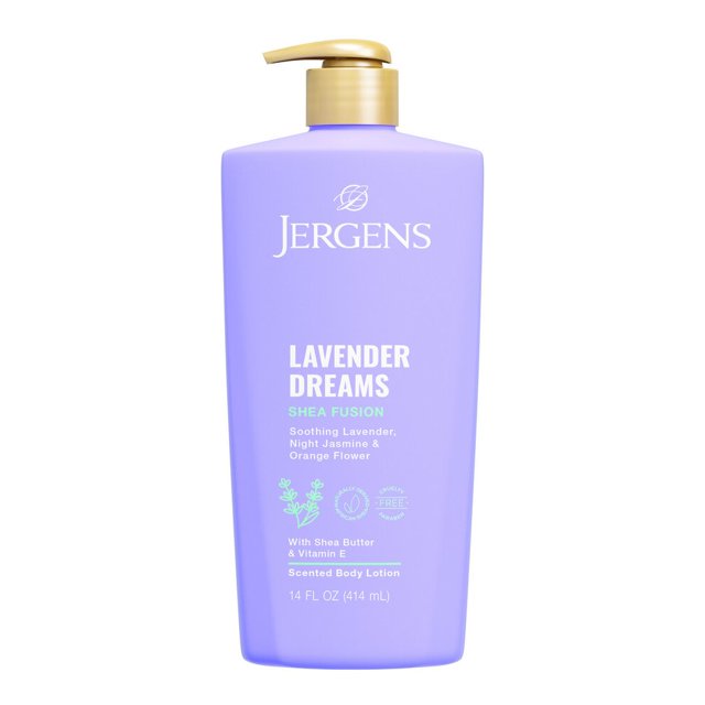 Loción Corporal Hidratante Jergens Fusion Lavender Dreams 414 ml