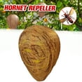 thumbnail image 1 of Elbourn Paper Fake Wasp Nest Decoy, 1 Pack Hanging Wasp Effective Repellent for Garden and Outdoors (Yellow), 1 of 9