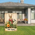 thumbnail image 3 of Amhnf Hello Spring Bunny With Bird And Heart Bag Garden Flag For Home Outdoor Garden Yard Decor 12x18 inch, 3 of 5