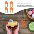 thumbnail image 4 of 100pcs Pato plástico boca juguete haciendo materiales creativo pato boca decoración para bricolaje, 4 of 6