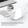 thumbnail image 4 of Luz De Noche De Pantorrilla, Lámpara Led De Escritorio Con Control Remoto, Lámpara Táctil Recargable, Luz De Noche De Brillo Ajustable Con 3 Colores De Iluminación Scienceny HA026992-02, 4 of 7